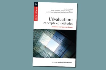 L'évaluation : concepts et méthodes 2e édition