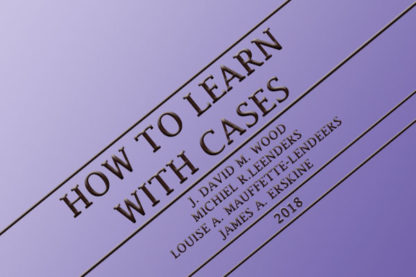 How to Learn with Cases