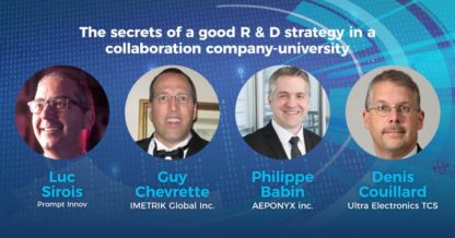 Les secrets d'une bonne stratégie de R-D collaborative entreprises-Université​ (expérience des entrepreneurs)