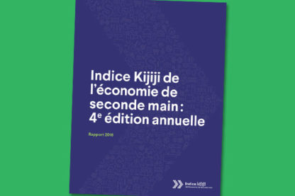 Indice Kijiji de l’économie de seconde main : Rapport 2018